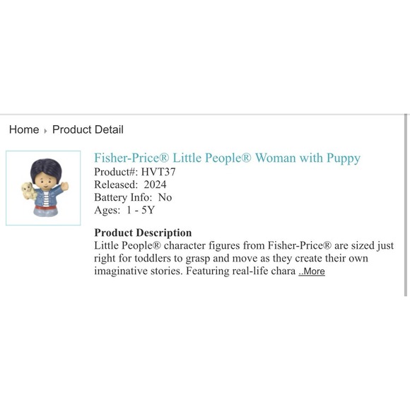 NEW lot 14 comp set Fisher-price LITTLE PEOPLE Preschool Figures Discontinued - Picture 14 of 16